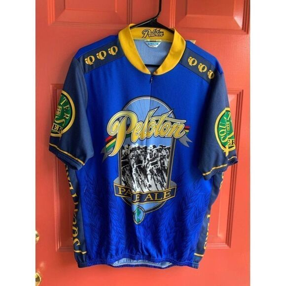 Peloton Pearl Izumi squatters beer pale ale shirt - Picture 1 of 9